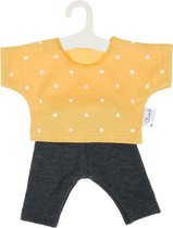 Olimi poppen kledingset 'Stars' voor een pop van ca. 32 cm
