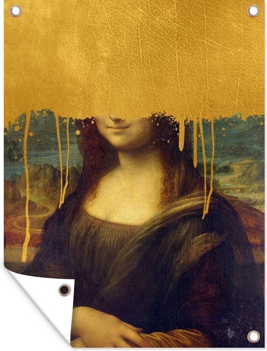 Reproduction Sur Toile De La Mona Lisa - Encadrée, Prête à Accrocher - Tailles Multiples