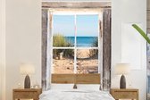 Papier peint - Papier peint photo peint Transparent - Plage - Mer - Largeur 180 cm x hauteur 280 cm