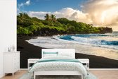 Behang - Fotobehang Hawaii - Strand - Eiland - Breedte 420 cm x hoogte 280 cm