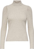ONLY ONLNELLA L/S HIGHNECK PUFF TOP JRS Dames T-Shirt  - Maat XL