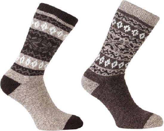 Warme sokken winter - prijs per 2 paar