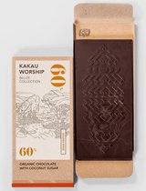 Pure chocolade - Belize 60% - Palmolievrij - BIO - Vegan - Kakau Worship - 75g