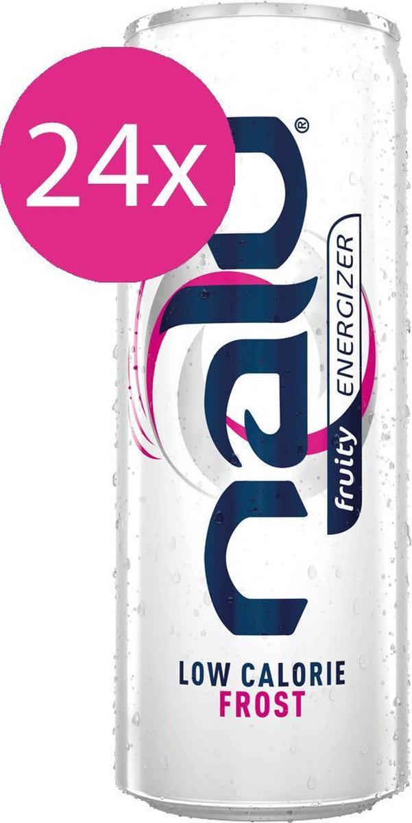 Nalu Frost Fruit Energy Drank/drink Blik/can 24x25cl Wit