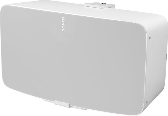 Cavus - Draai en Kantelbare Muurbeugel voor Sonos Five (ook geschikt voor Play:5) - Horizontaal - Wit van Cavus — afbeelding 5