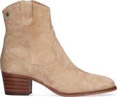 Notre-V 215011\07 Enkellaarsjes - Enkelboots met rits - Dames - Beige - Maat 35