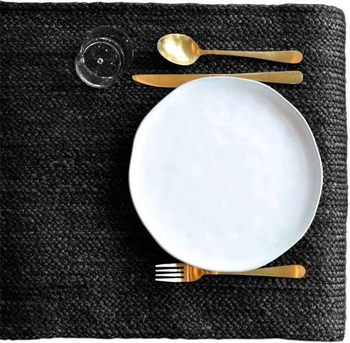 Unique Living | Tafelloper Rana 45x150cm black