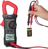 Wallon® Digitale Multimeter Met Test Pen - Automatische Meter - LCD Scherm - Multimeters - DC/AC Voltage - Weerstand Meten - Zwart