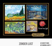 Allernieuwste Canvas Schilderij VIP Tribute Vincent van Gogh - Memorabilia CANVAS - 30 x 40 cm
