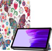 Bescherm-Cover Hoes Map voor Samsung Galaxy Tab A7 Lite 8.7 - Vlinders