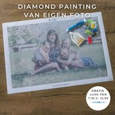 Diamond painting eigen foto - Geproduceerd in Nederland - 30 x 40 cm - canvas materiaal - vierkante steentjes - Binnen 2-3 werkdagen in huis