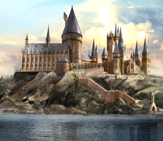 PremiumBenefits - Diamond Painting Harry Potter Hogwarts - 50x40cm - Inclusief Luxe Toolkit