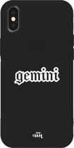 iPhone X/XS Case - Gemini Black - iPhone Zodiac Case