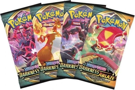Pokémon Sword & Shield Darkness Ablaze  Booster pack - Pokémon Kaarten - Pokémon