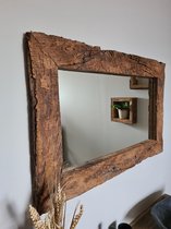 Robuuste Oud eiken spiegel, H70 x B50, WoodChoice