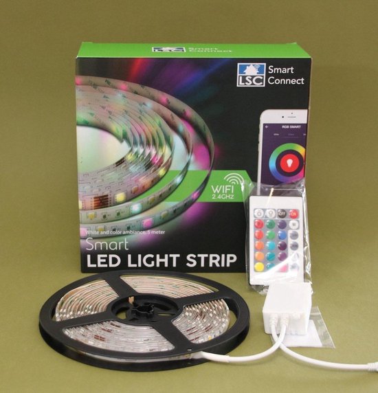 Smart led light strip - led verlichting strips - led verlichting buiten - led  strip 5... | bol.com