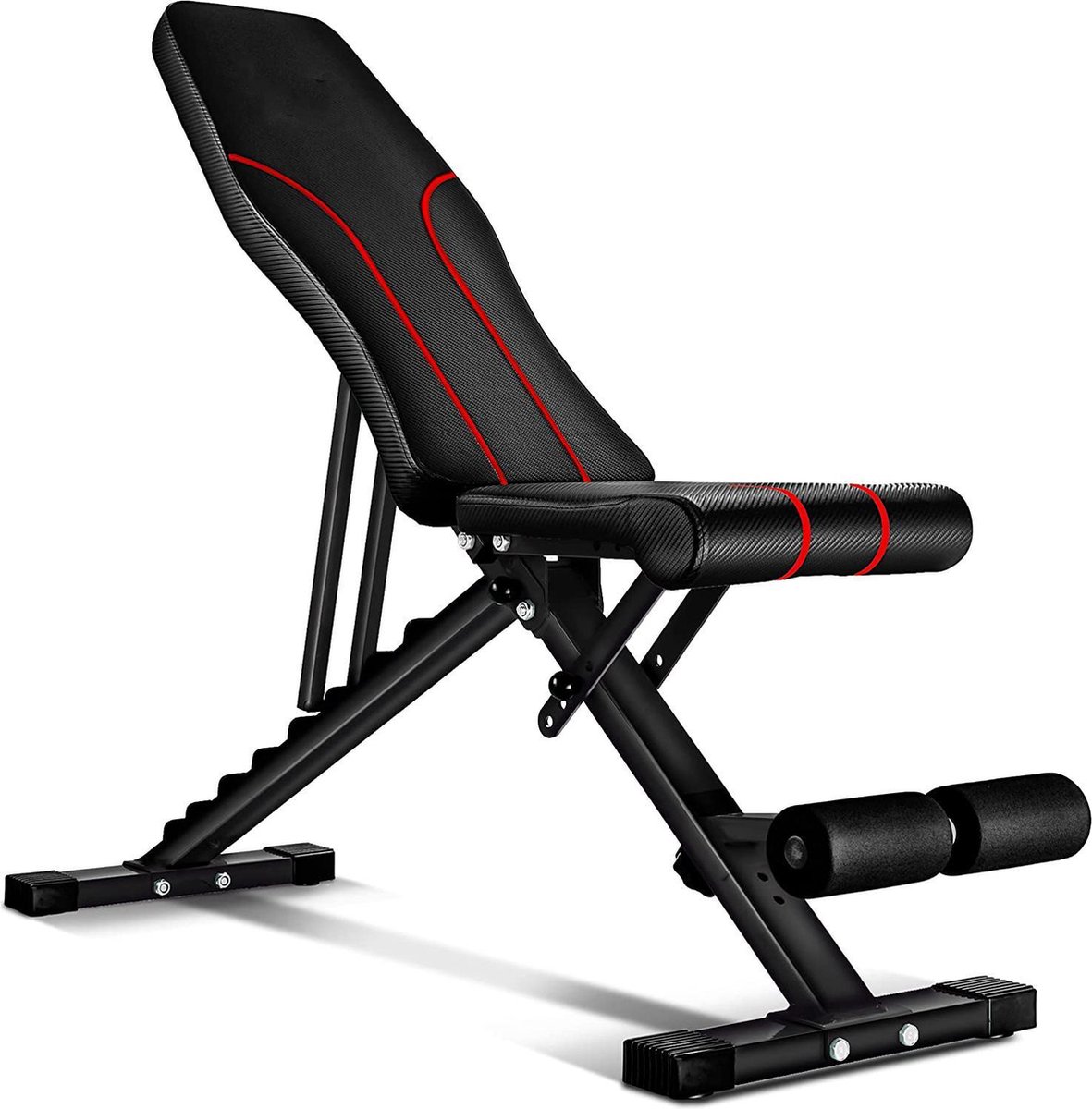 Sens Design Halterbank - Fitnessbank - verstelbaar/inklapbaar - zwart