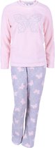 Roze-grijze vlinderpyjama MAAT L