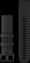 Garmin QuickFit Siliconen Horlogebandje - 22mm Polsbandje - Wearablebandje - Zwart