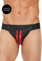 Shots - Ouch! Stoere Jockstrap met Rits - S/M red S/M