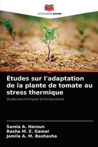 Études sur l'adaptation de la plante de tomate au stress thermique