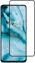 OnePlus nord Screenprotector - Beschermglas OnePlus nord 2 screen protector glas - Screenprotector oneplus nord - Full cover - 1 stuk