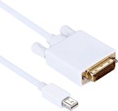 By Qubix Mini DisplayPort Male naar DVI kabel - 1.8 meter - Thunderbolt naar DVI - Wit