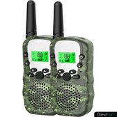 Brewthan© Walkie Talkie voor kinderen en volwassenen - Walkie talkie - Portofoon - 6KM Bereik - Groen