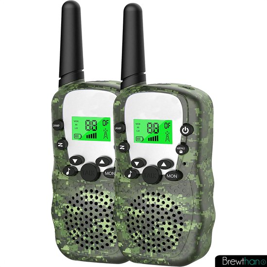 Talkie-walkie Brewthan© pour enfants et adultes - Talkie-walkie - Talkie- walkie -... | bol.com