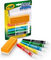 Crayola - Whiteboardset - 5 stiften en 1 wisser