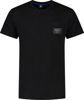 Rogelli Pocket T-Shirt Sportshirt - Korte Mouwen - Heren - Zwart - Maat L