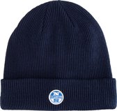 North Sails North Sails Cotton Blend Beanie Muts (fashion) - Maat One size  - Unisex - navy