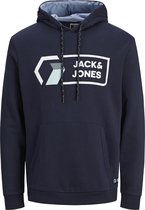 JACK&JONES CORE JCOLOGAN SWEAT  HOOD SN Heren Trui - Maat L