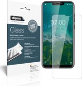 dipos I 2x Pantserfolie helder compatibel met Kruger Matz Smartfon LIVE 7S Beschermfolie 9H screen-protector