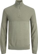 JACK&JONES PREMIUM JPRBLAWINTER STRUCTURE KNIT HALF ZIP SN Heren Trui - Maat M