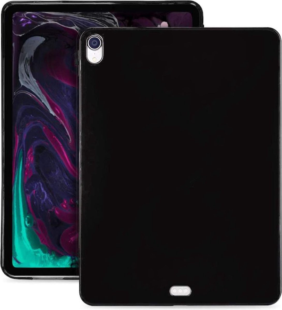 DrPhone TPUC1 - TPU Siliconen Case – Zwart Geschikt voor iPad Pro 11 2018 (A1980 / A2013 / A1934 / A1979)