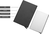Pasjeshouder - Creditcardhouder – Kaarthouder - Uitschuifbaar - RFID Protected – Heren en Dames – Zwart - Aluminium