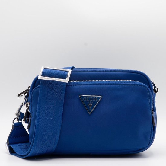 Guess Little Bay Crossbody Camera Dames Crossbodytas Blauw