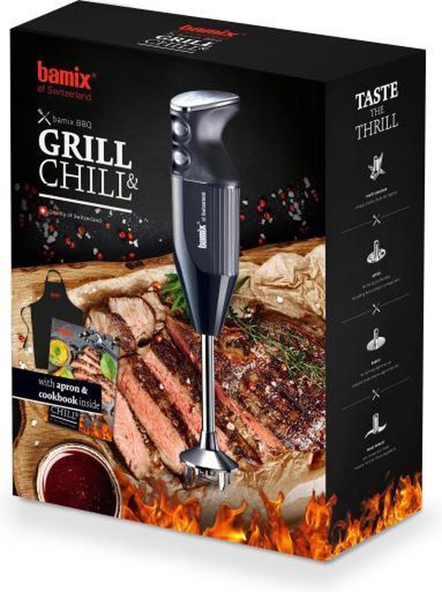 Bamix Staafmixer - Bbq Box - zwart – foto 3