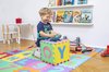 Afbeelding van het spelletje SMART DUKU 86-delige puzzelmat kinderspeelkleed speelmat speeltapijt schuimmat kinderkleed, cijfers en hoofdletters, afmetingen van elk stuk ca. 31,5 x 31,5 cm