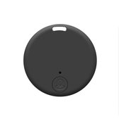 BOTC - Mini Bluetooth 5.0 Keyfinder - anti-verlies-tracker - Met knoopbatterij - Zwart / Ronde
