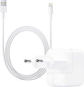 PowerPlug USB Power Adapter Stekker Oplaadblok Oplader Oplaadblokje Snellader Apple iPad / iPhone Oplaadkabel Snoer Kabel Laadkabel