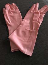 huishoud handschoenen - universele maat - kleur roze