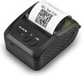 Happyment® Bluetooth Printer - Kassabonprinter - Labelprinter - Thermoprinter - Pocket Printer - Mini thermische Printer - Bonprinter Bluetooth