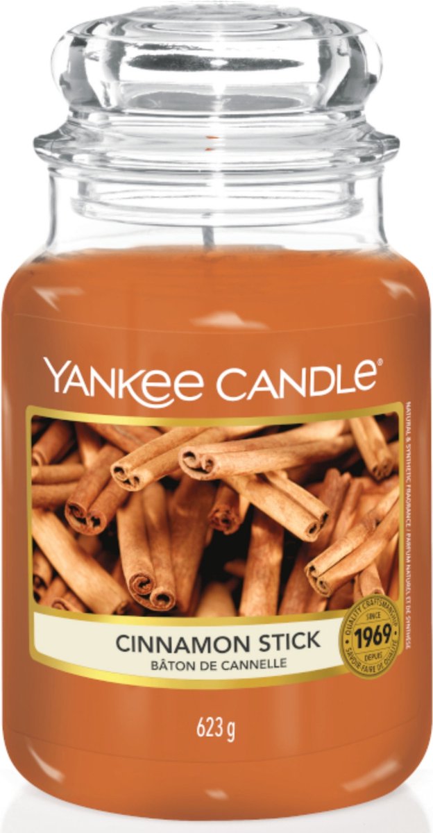Yankee Candle Large Jar Geurkaars - Cinnamon Stick - Yankee Candle