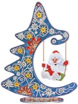 Diamond Painting "JobaStores®" Kerstboom op standaard 05