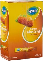 Remia | Franse mosterd - 496 x 4gr sachets (dispenserdoos)