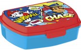 Lunchbox - broodtrommel - Paw Patrol - Marshall en Chase - 17 x13 cm.