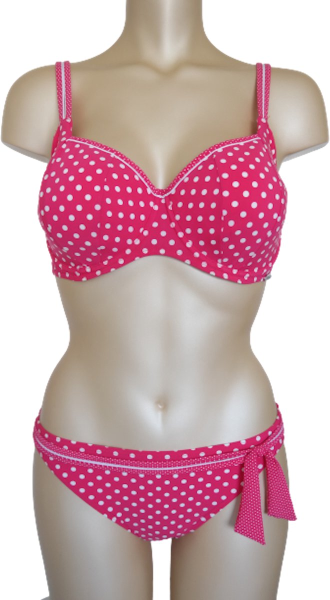 Sunflair- Malibu Retro - Bikini Set- Maat 38- Cup F- Roze
