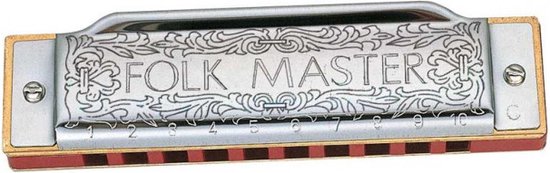 Gaita Diatônica Suzuki Folkmaster de 10 Furos | Brasil
